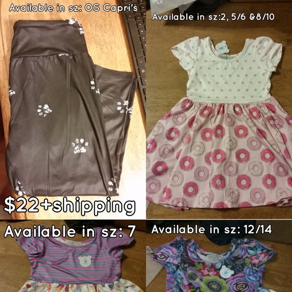 Kids 👗 and OS Capri's - Picture 1 of 2